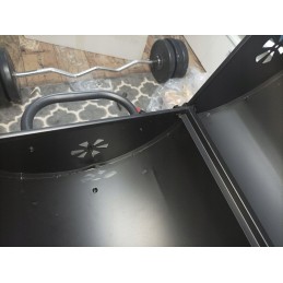 Didelė sodo kepsninė su pelenais, 3 lentynos – jūsų kepimas aukščiausiu lygiu!