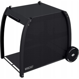 Dujinės grilio pagrindas ant ratukų, stovas 68,9x55x57cm lauko virėjas