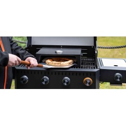 Picos krosnelė šašlykams su kordierito akmeniu 44 x 36 premium - mustang