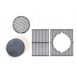 Keičiamų grilio įdėklų sistema 38,5 x 48 cm