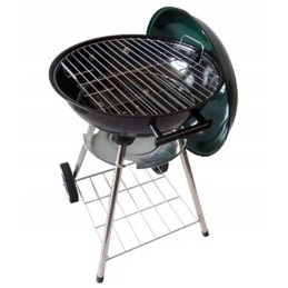 Anglies grotelės ant ratų su dangteliu, apvalios mir230