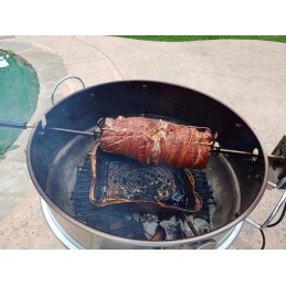 Besisukantis iešmas kepimui ant grotelių