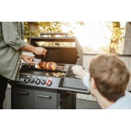 Pro rotisserie, skirta Monroe / Bostono / Kolorado / Kanzaso / Čikagos Enders kepsniams