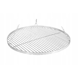 Sodo grilio grotelės 60 cm, nerūdijančio plieno