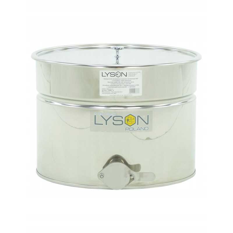 Nerūdijančio plieno skaidrintuvas 30l - plikas