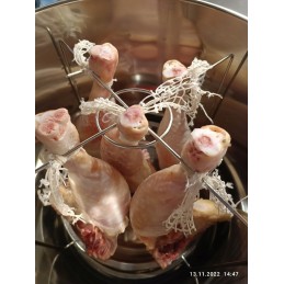 Namų rūkykla ant viryklės puode su 5 kg brovino