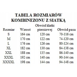 Tinklinis bitininkystės kostiumas su kepure (xxl dydis)