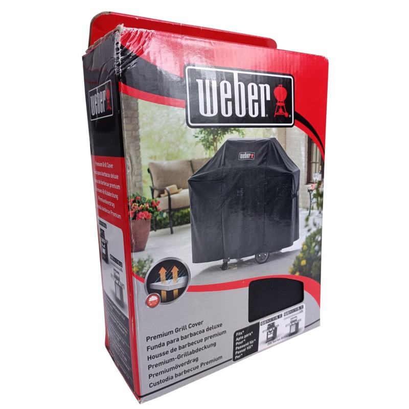 Weber 7133 vandeniui atsparus užvalkalas genesis dujiniam griliui 132 x 63 cm