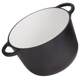 Medžioklinis virdulys 15 litrų. emaliuotas. 3in1. grilio dangtelis.