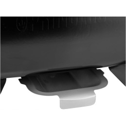 Hibridinis grilis, maitinamas elektra arba anglimi, idealiai tinka atostogoms kempinge, 2000 vatų, juoda