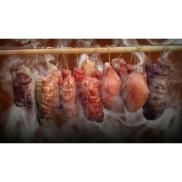 Vienkamerė rūkykla su kūrenamąja lentyna