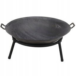 Ketaus židinys su rankenomis, 60 cm, Lumarko