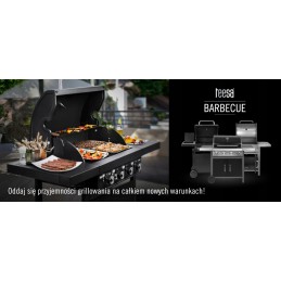 Sodo dujinis grilis su 2 degiklių grotelėmis