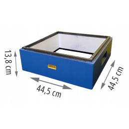 Wielkopolska avilys, 10 rėmų, dažytas polistirolas