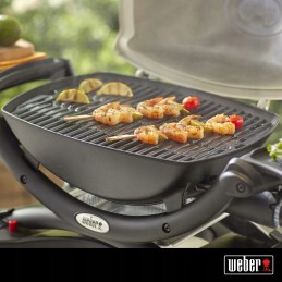 Weber 7644 porcelianinės emaliuotos ketaus kepimo grotelės