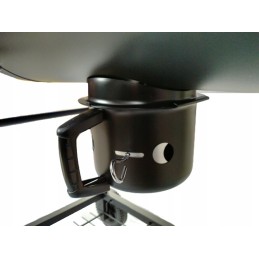 Grilis su anglimis su chromuotomis grotelėmis, kaitinimo grotelėmis ir temperatūrą palaikančiu dangčiu + grilio dangtelis iš pat