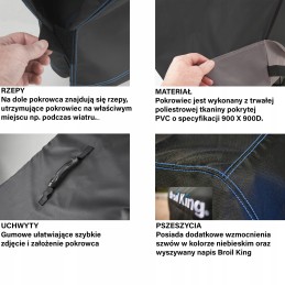 Broil king baron / crown / signet pasirinkite grilio dangtelį 67487