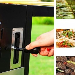 ⭐⭐Didelė Landgraf sodo kepsninė + lentynos + peleninė⭐⭐