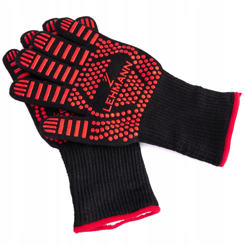 Karščiui atsparios virtuvinės grilio pirštinės, didelės, 2 vnt., iki 33 cm!