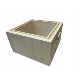 Wielkopolska medinis avilys, apšiltintas, 10 rėmų, 2 korpusai