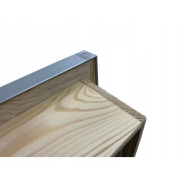 Wielkopolska medinis avilys, apšiltintas, 10 rėmų, 2 korpusai