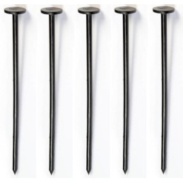 Smeigtukas agrotekstilei, mulčiuotiems audiniams ir kurmių tinklams tvirtinti.