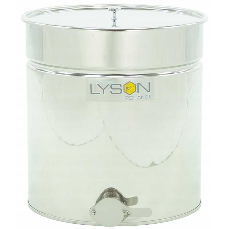 Siūlome 50l skaidrintuvą su nerūdijančio plieno vožtuvu - labai geras lenkiškas gaminys!