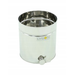 Siūlome 50l skaidrintuvą su nerūdijančio plieno vožtuvu - labai geras lenkiškas gaminys!