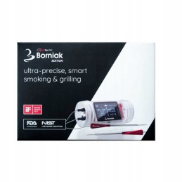 Elektroninis termometras grileye max borniak edition rūkyklai su 2 zondais