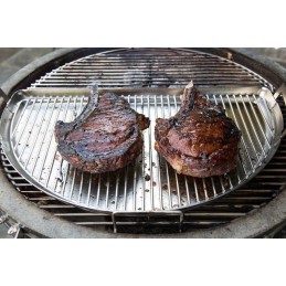 Grill pan 57cm slow n sear drip n griddle pan deluxe 22