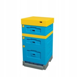 Avilio dadantas aukštu, higienišku plastikiniu dugnu