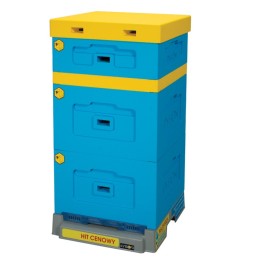 Avilio dadantas aukštu, higienišku plastikiniu dugnu