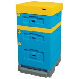 Avilio dadantas aukštu, higienišku plastikiniu dugnu