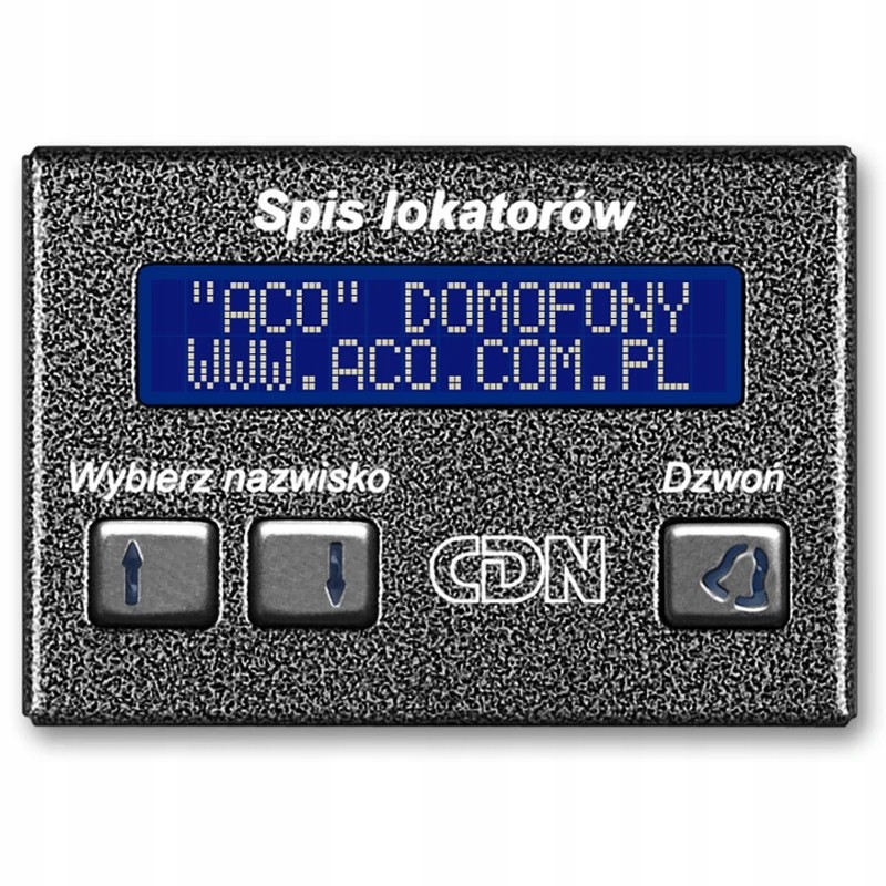 Aco cdn 230e gr elektroninis nuomininkų sąrašas grafitas