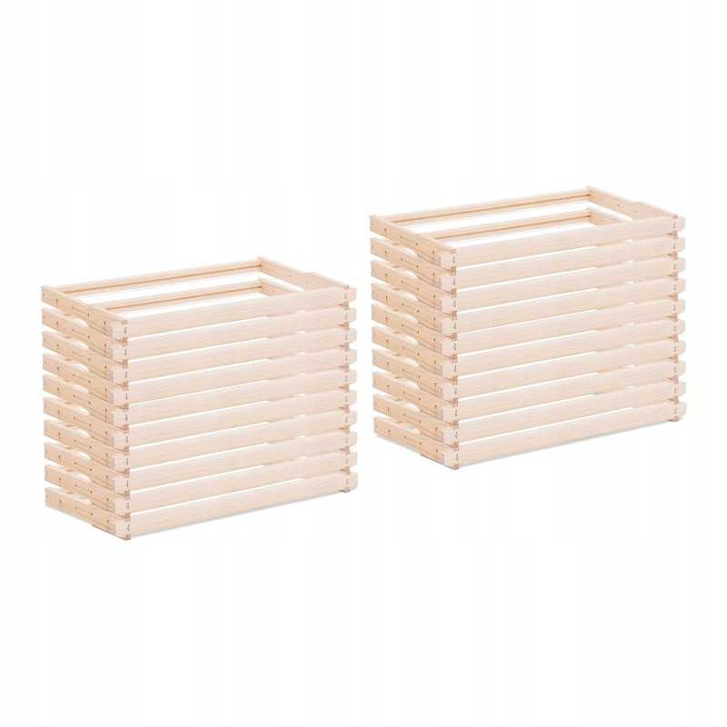 Langstroth rėmai - su viela - pušis - aukštis 232 mm - 20 vnt