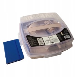 Smukee turistinis pikniko rinkinys 6 asmenims, 32 elementai