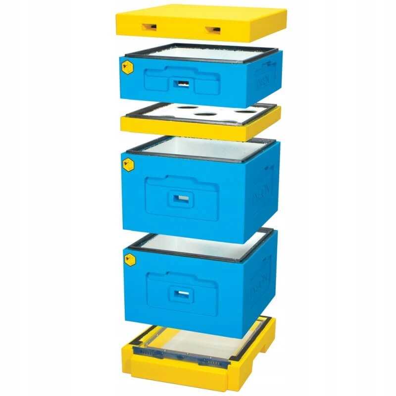 1x Wielkopolski Street 10 rėmų Styrofoam higieniškas dugnas