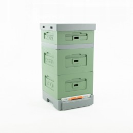 Wielkopolski gatvė su higienišku plastikiniu dugnu