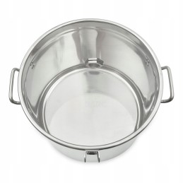 100 l nerūdijančio plieno skaidrintuvas su Brctech rankenomis ir užsegimais