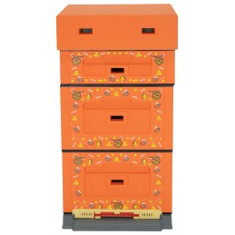 Wielkopolska Optima avilys, oranžinis, nesusuktas bičių atspaudas