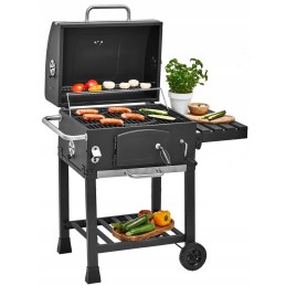 Activa Angular anglies kepsninė su modulinėmis didelėmis ketaus grotelėmis