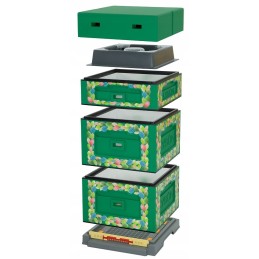 Ul Wielkopolski OPTIMA, tamsiai žalia, spauda - lapai, nesusukti