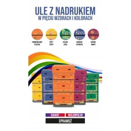 Ul Wielkopolski OPTIMA, tamsiai žalia, spauda - lapai, nesusukti