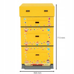 Ul Wielkopolski OPTIMA, geltona, spauda - vaikiška, nesusukta