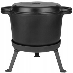 Rossner stovimas katilas 3in1 ketaus puodas 15l mk605 nemokamas ugnies paleidiklis