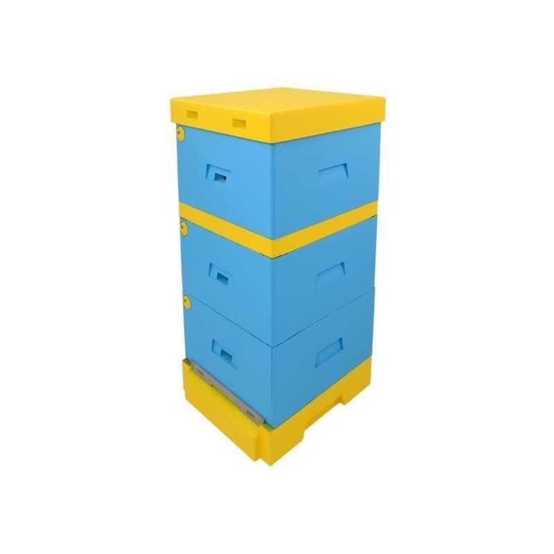 Ostrowska avilys su higienišku dugnu, putų polistirolo aviliai