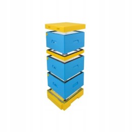 Ostrowska avilys su higienišku dugnu, putų polistirolo aviliai