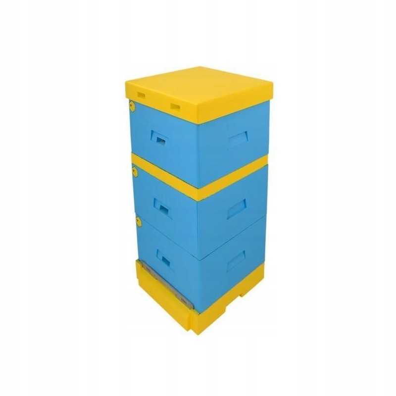 Ostrowska gatvė aukštu dugnu, polistirolo aviliais