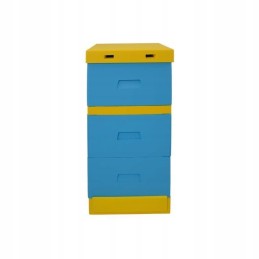 Ostrowska gatvė aukštu dugnu, polistirolo aviliais