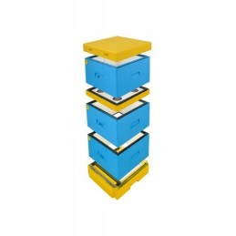 Ostrowska gatvė aukštu dugnu, polistirolo aviliais